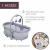 Minicuna Multifunción Chicco Baby Hug Pro 5 en 1 Earl Grey