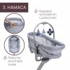 Minicuna Multifunción Chicco Baby Hug Pro 5 en 1 Earl Grey