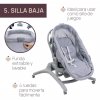 Minicuna Multifunción Chicco Baby Hug Pro 5 en 1 Earl Grey