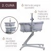 Minicuna Multifunción Chicco Baby Hug Pro 5 en 1 Beige Latte