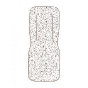 Colchoneta Bimbidreams Recta Dots Beige Lino