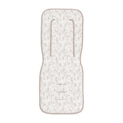 Colchoneta Bimbidreams Recta Dots Beige Lino