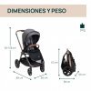 Cochecito Trio Chicco Mysa con Kory Plus Black Satin