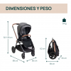 Carrito Duo Mysa de Chicco Black Satin