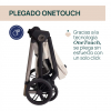 Carrito Trio Bellagio con capazo Flexi y First-Seat Recline Amber Glow