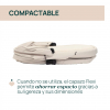 Carrito Trio Bellagio con capazo Flexi y First-Seat Recline Amber Glow
