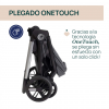 Carrito Trio Bellagio con capazo Flexi y First-Seat Recline Black Satin