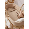 Saco Arrullo con Capucha Bimbidreams Waffle Waf Lino