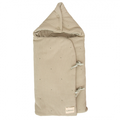 Saco Arrullo con Capucha Bimbidreams Waffle Waf Verde