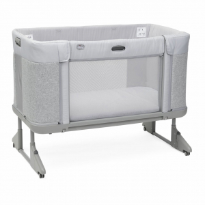 Cuna de colecho Chicco Next2Me Forever Ash Grey Cross Collection