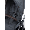 Cochecito Duo Mast M.5x Graphite VOLCANIC ASH (grey green)