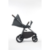 Cochecito Duo Mast M.5x Graphite VOLCANIC ASH (grey green)