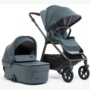 Cochecito Duo Mast M.5x Graphite VOLCANIC ASH (grey green)