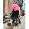 SILLA DE PASEO ASALVO TROTTER PLUS ROSA-NEGRO