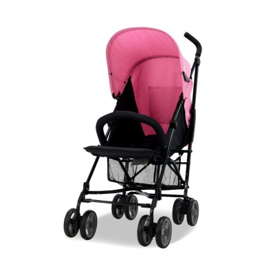 SILLA DE PASEO ASALVO TROTTER PLUS ROSA-NEGRO