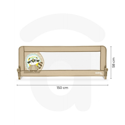 BARRERA DE CAMA 2 EN 1 ASALVO MAPACHE