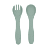 Vajilla 5 Piezas Kikka Boo Platinium Silicona Menta