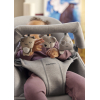 Hamaca Bliss BabyBjörn Material: Tejido 3D Jersey, Color: Gris Arena