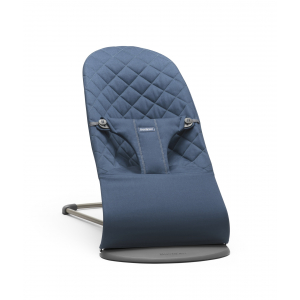Hamaca Bliss BabyBjörn Material: Tejido Woven / Acolchado Clásico, Color: Azul Medianoche