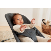 Hamaca Bliss BabyBjörn Material: Tejido Woven / Acolchado Pétalo, Color: Antracita