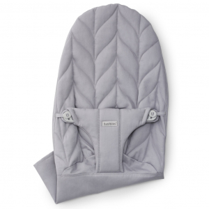 Asiento de Tela para Hamaca Bliss BabyBjörn Material: Tejido Woven / Acolchado Pétalo, Color: Gris Claro