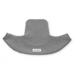 Babero para Mochila Porta Bebé BabyBjörn Color: Gris Claro, Tamaño: Para Mochila Porta Bebé Mini y Move