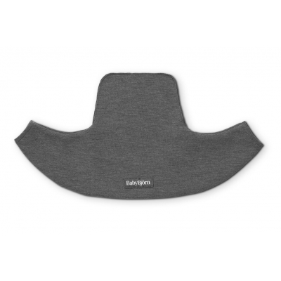 Babero para Mochila Porta Bebé BabyBjörn Color: Gris oscuro, Tamaño: Para Mochila Porta Bebé Mini y Move