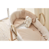 Saco Arrullo con Capucha Bimbidreams Ciel Beige