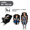Silla de Coche Chicco Unico Evo i-Size (40-150 cm) Classic Black
