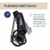 Carrito Trio Bellagio con capazo Flexi y Kory Plus Lunar Rock