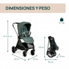 Carrito Trio Bellagio con capazo Flexi y Kory Plus Fir Tree