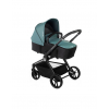 Carrito Stratos Be Cool Trío Capazo + Travel Carrier BeTeal