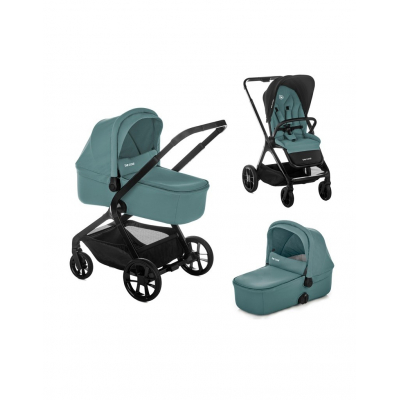 Carrito Kombo Be Coll 2 piezas con Capazo Kombo Be Teal