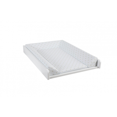 CAMBIADOR CÓMODA MICUNA CP-1969 BLANCO LUNARES BEIGE