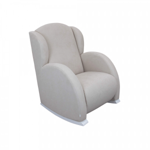 MECEDORA LACTANCIA FLOR SLOW SYSTEM BLANCO GRIS CLARO MICUNA