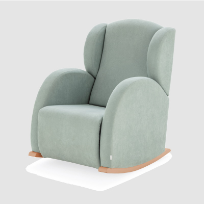 MECEDORA LACTANCIA FLOR SLOW SYSTEM MADERA VERDE MINT MICUNA