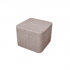 PUFF CUADRADO MICUNA BORREGUITO TAUPE