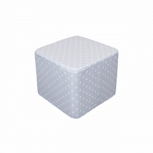 PUFF CUADRADO MICUNA GALAXY GRIS