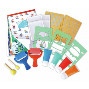 Diversión de Pintura con Esponja