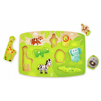 Puzle de la Jungla con Pinzas