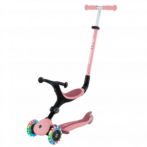 Patinete Go Up Active luces Rosa Pastel