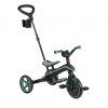 Triciclo Explorer Trike plegable 4 en 1 Globber Verde Oliva