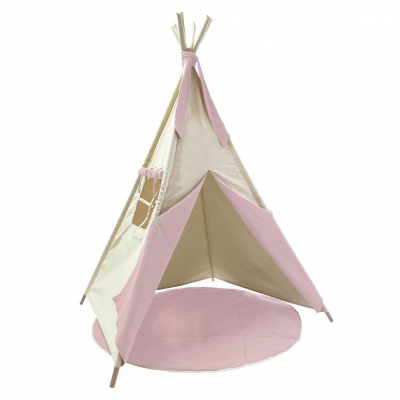 Tipi niño BOBBLE beige-rosa