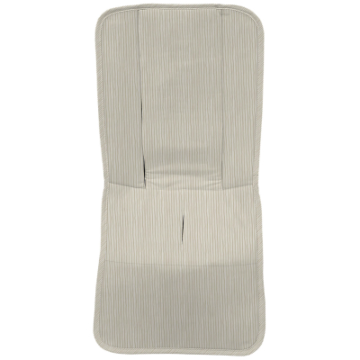 Colchoneta Recta Villela Milán Rayas Tostado