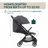 Silla de paseo Chicco Aero-We Ebony
