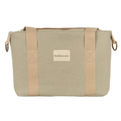 Crossbody+Cambiador Bimbidreams Waffle Waf Verde