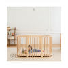 Cuna evolutiva Waldin 7 en 1 color madera natural