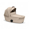 Cochecito Duo Balios S LUX BLK con Capazo Plegable Cybex Almond Beige