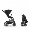 Cochecito Duo Balios S LUX BLK con Capazo Plegable Cybex Moon Black