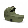 Cochecito Duo Balios S LUX BLK con Capazo Plegable Cybex Moss Green